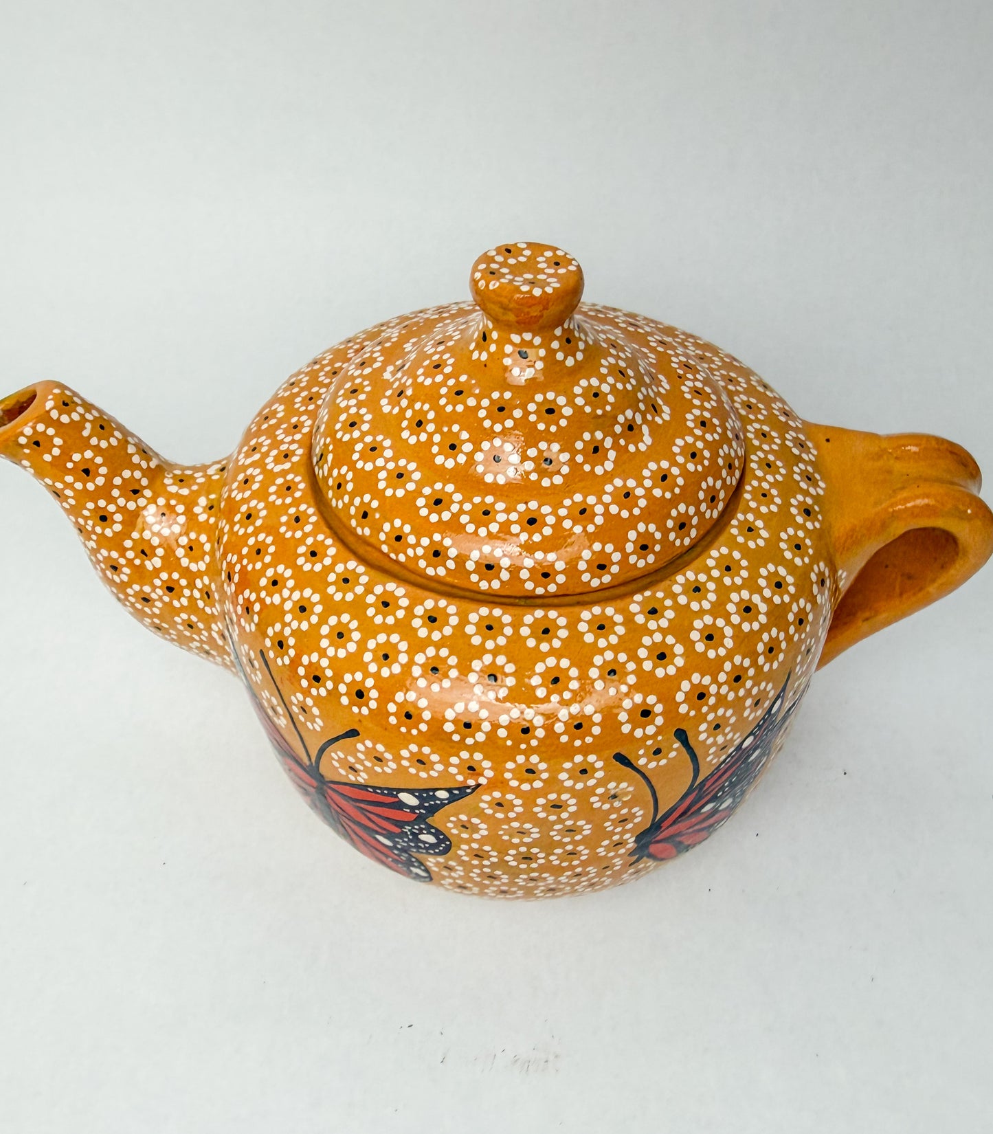 Capulineado Tea Pot Set 20pc - Juego de Te Barro