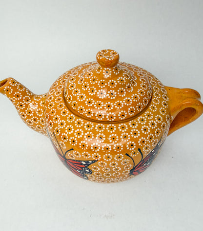 Capulineado Tea Pot Set 20pc - Juego de Te Barro