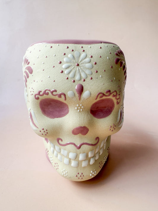Ceramic Skull Mug Taza Calabera Ceramica