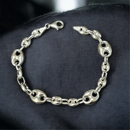 925 Sterling Silver Chain Bracelet - Pulseras de plata