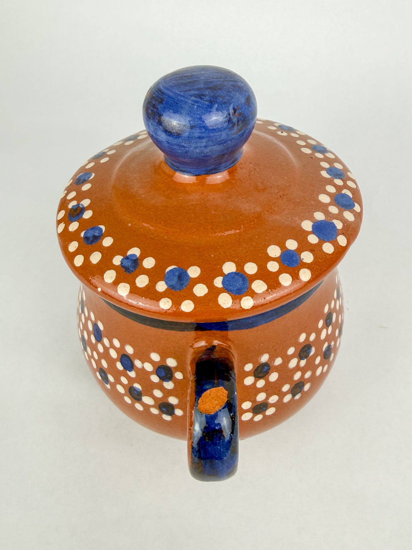 Traditional Clay Sugar Bowl - Azucarera de Barro