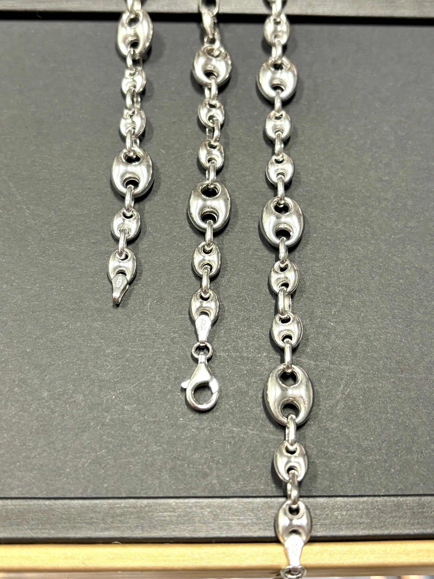 925 Sterling Silver Chain Bracelet - Pulseras de plata