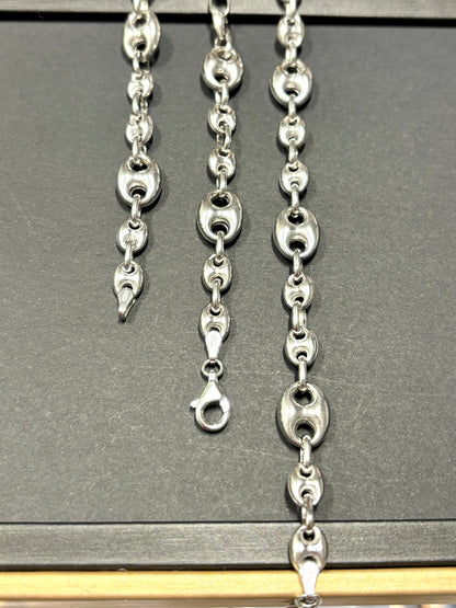 925 Sterling Silver Chain Bracelet - Pulseras de plata