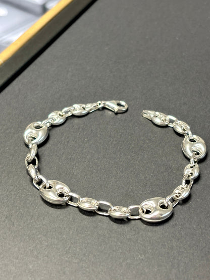 925 Sterling Silver Chain Bracelet - Pulseras de plata
