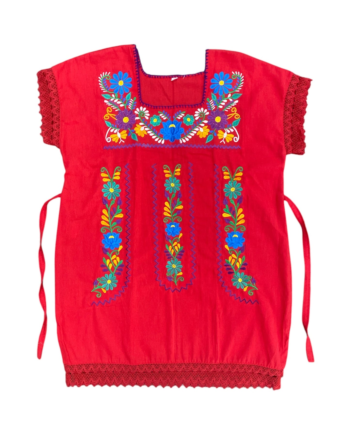 Mexican Girl Floral Dress - Vestido Nina