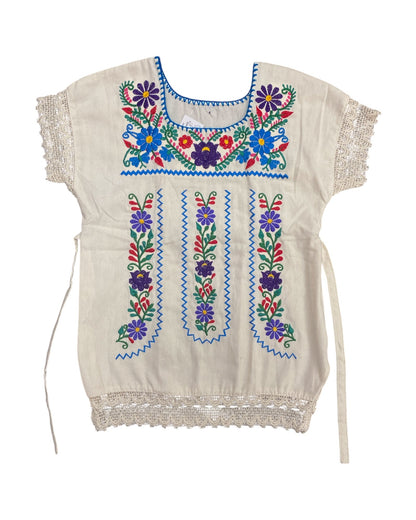 Mexican Girl Floral Dress - Vestido Nina