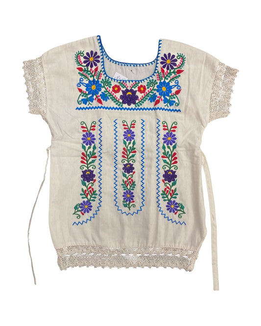 Mexican Girl Floral Dress - Vestido Nina