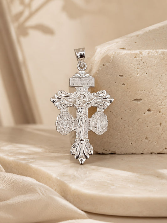 925 Sterling Silver Pardon Cross - Cruz Del perdón plata