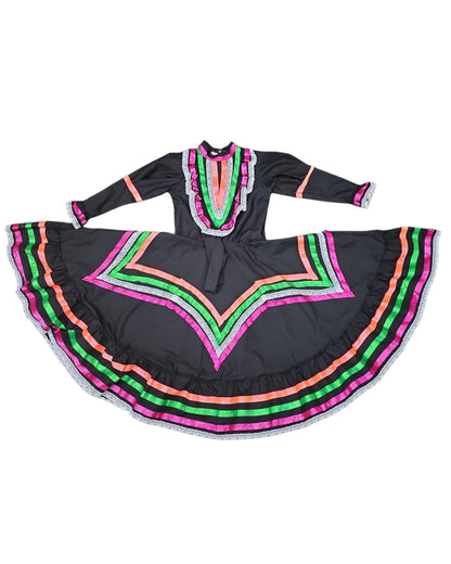 Jalisco Folklorico Children’s Dress - Vestido Folklorico