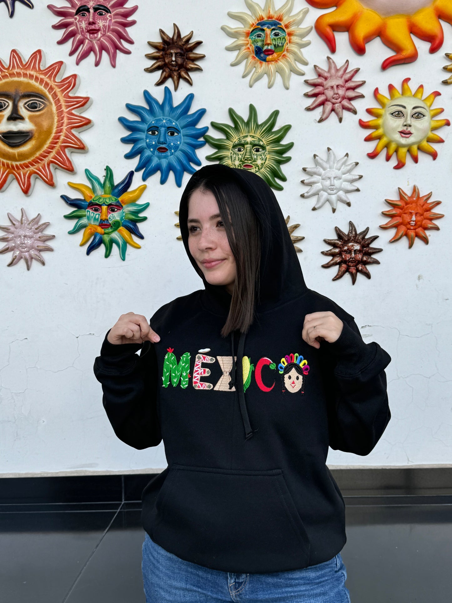 Mexico Embroidered sweater