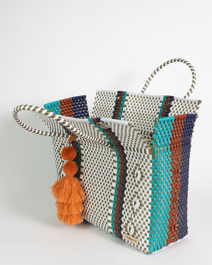 Turquoise Treasure Día Handbag