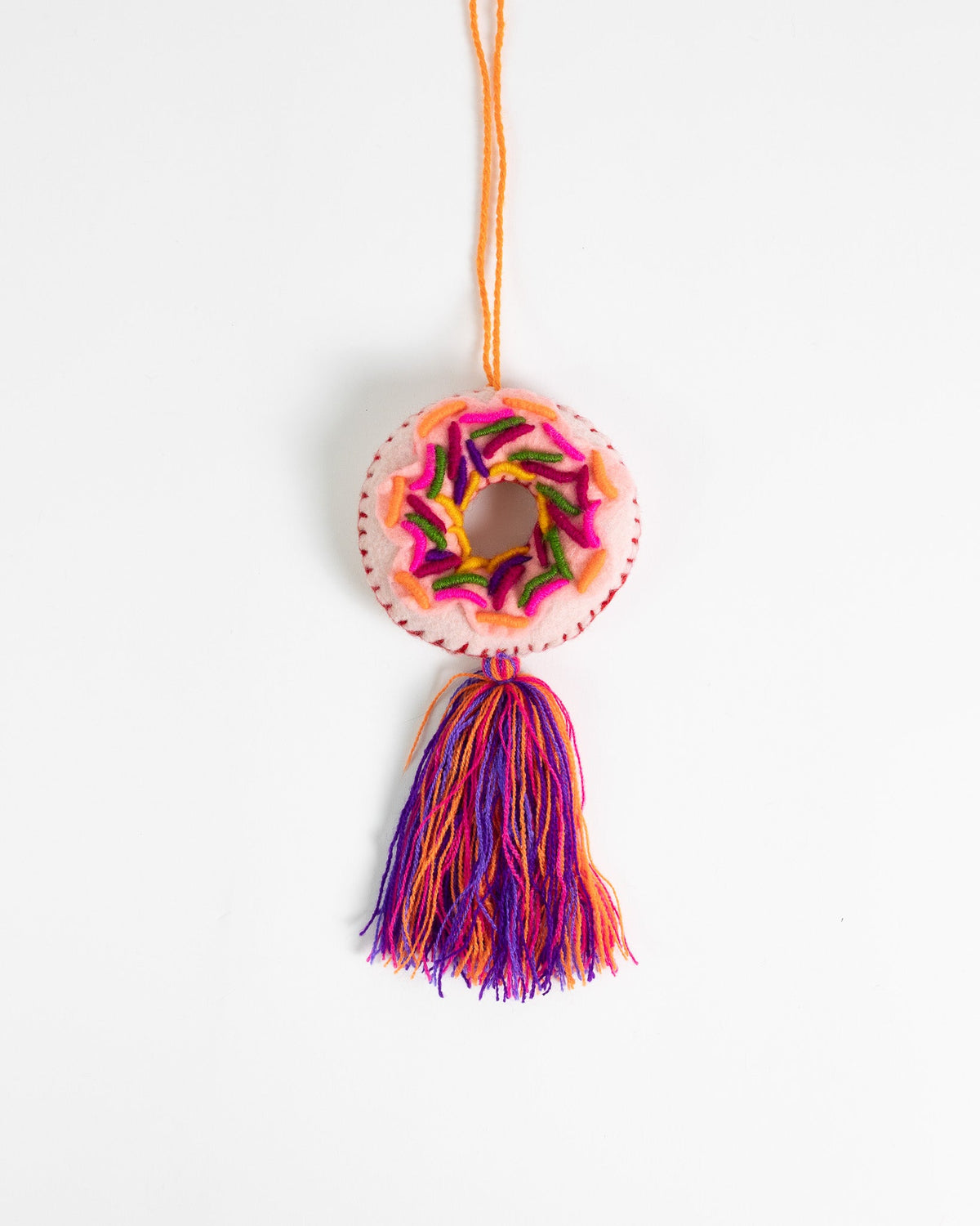 Delicious Donut Tassel Bag Charm
