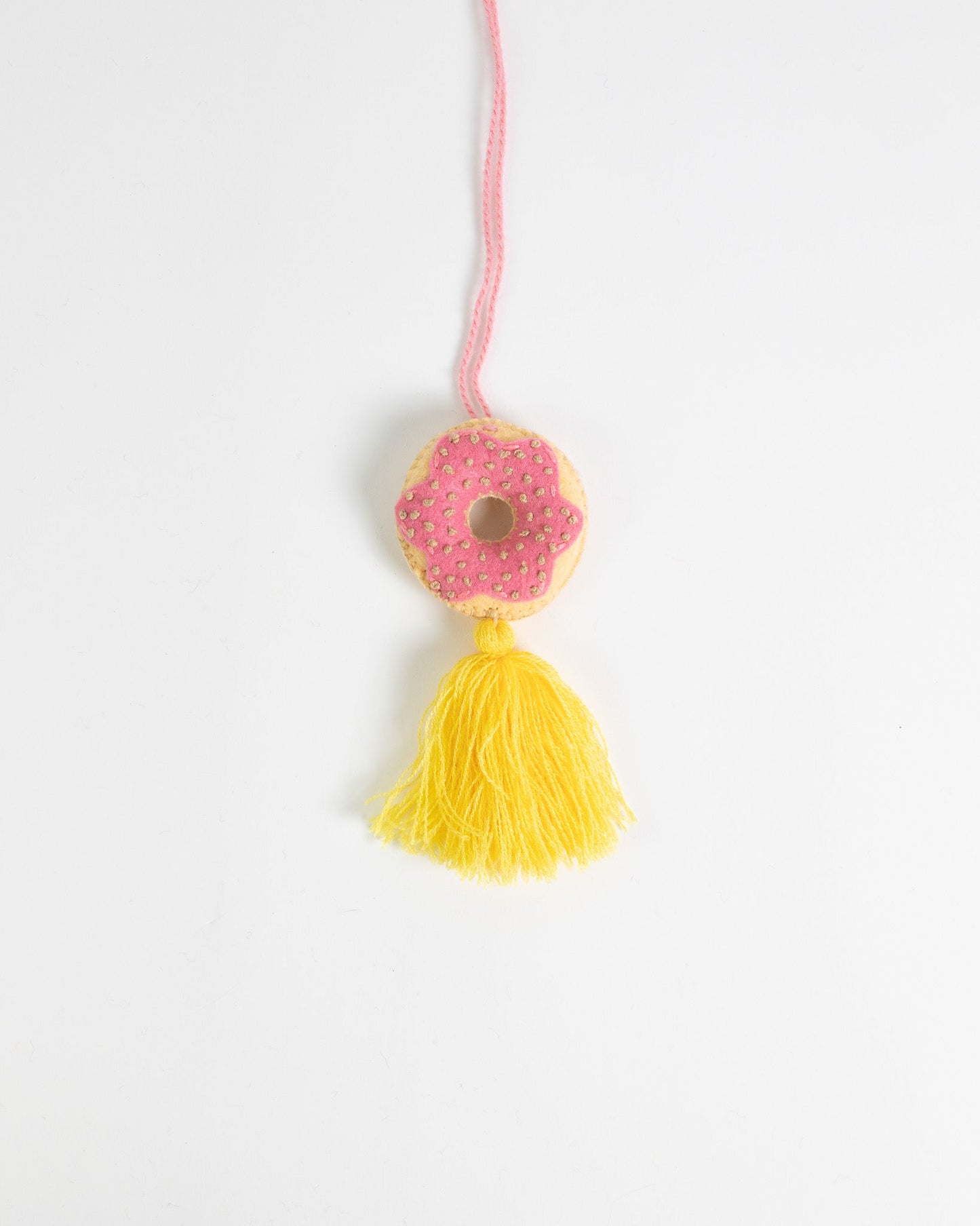 Mini Delicious Donut Tassel Bag Charm