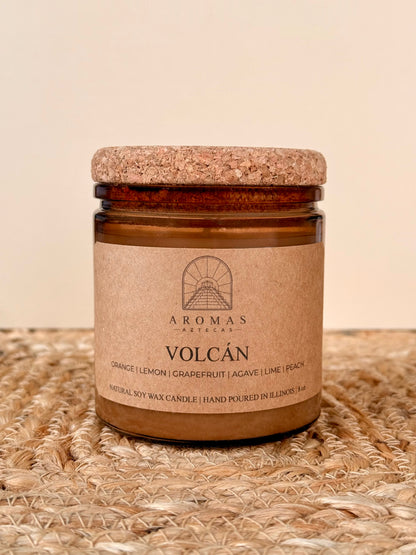 Volcán Soy Candle