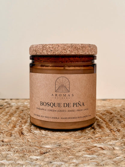 Bosque de Piña Soy Candle