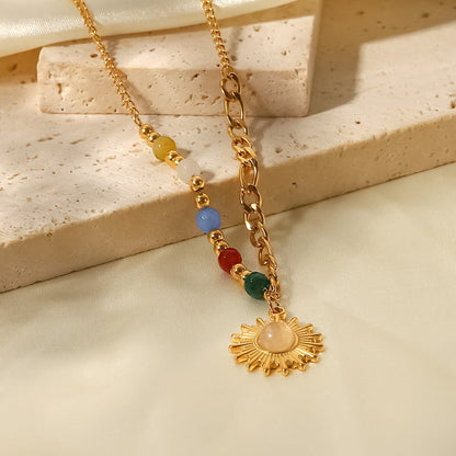 Sol Necklace Gold Plated - Collar Sol