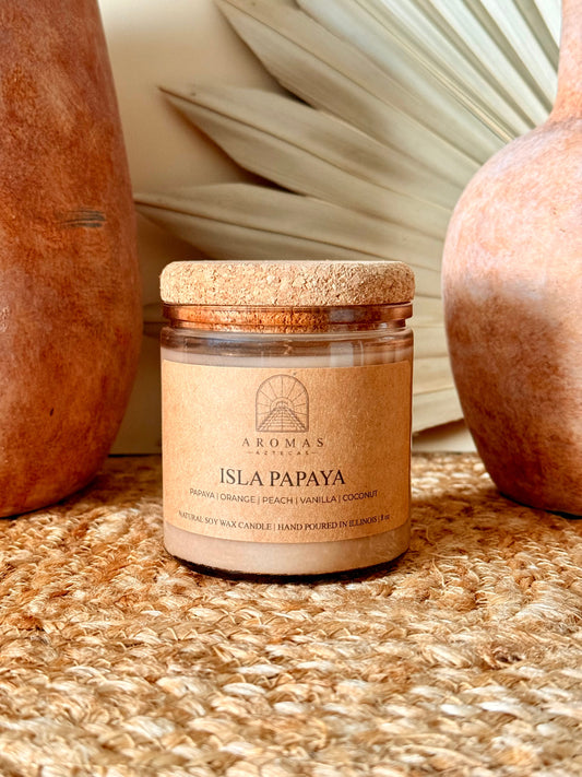 Isla Papaya Soy Candle