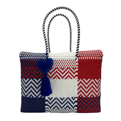 Artisan Mexican Box Bag - Medium