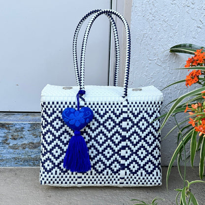 Artisan Mexican Box Bag - Medium