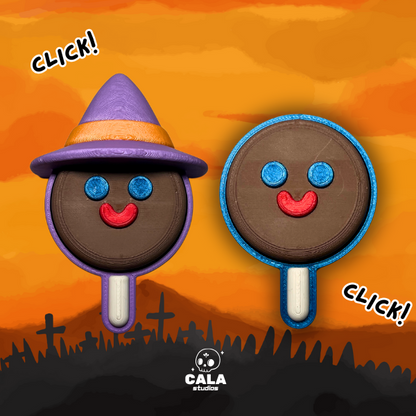 Spooky Halloween Dulce Clicker Fidget - Mexi Clicks