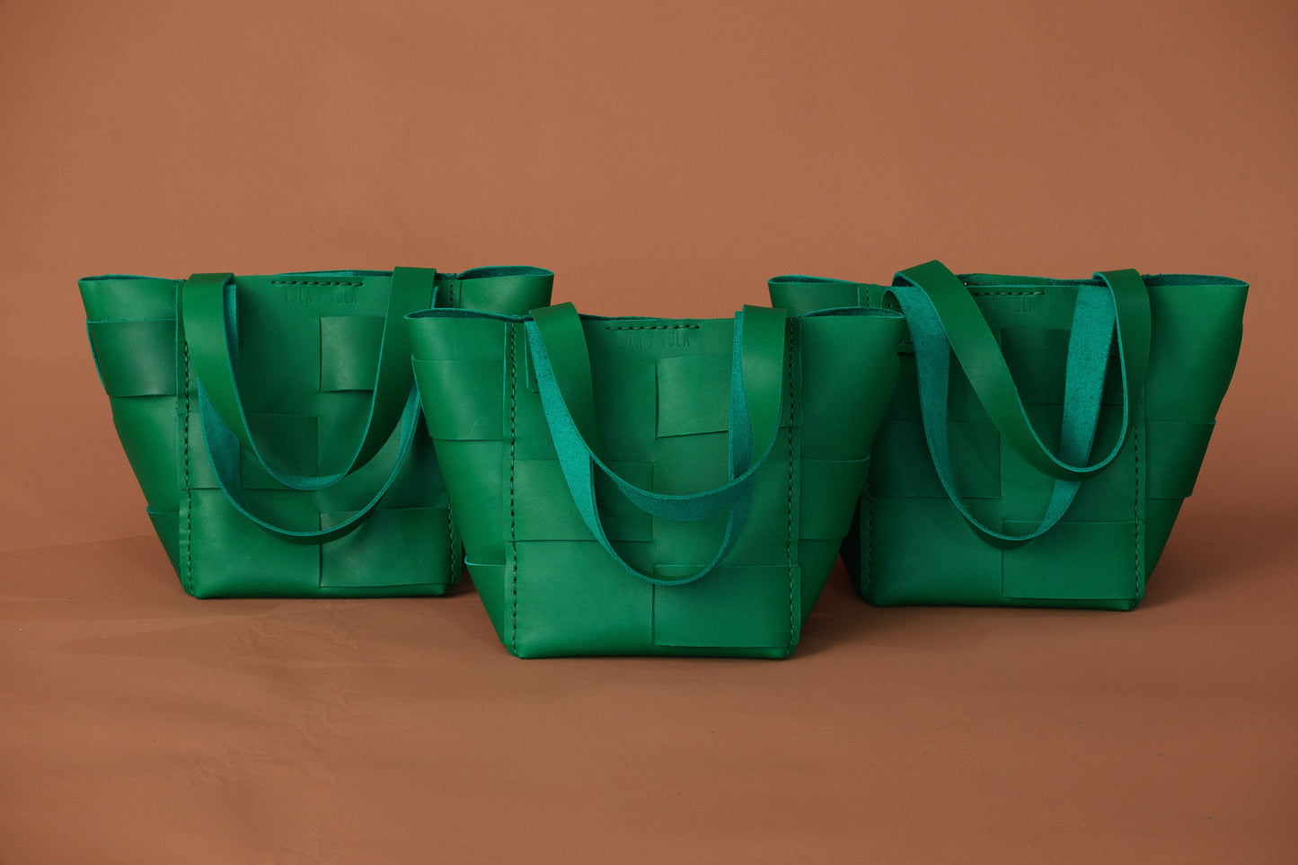 CARMEN BASKET BAG // GREEN