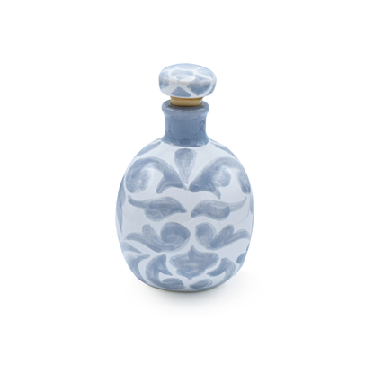 Mexican Large Skull Bottle Ceramic - Licorera Calavera