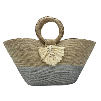 Woven Palm Beach Tote Mexican Tote Bag Handwoven