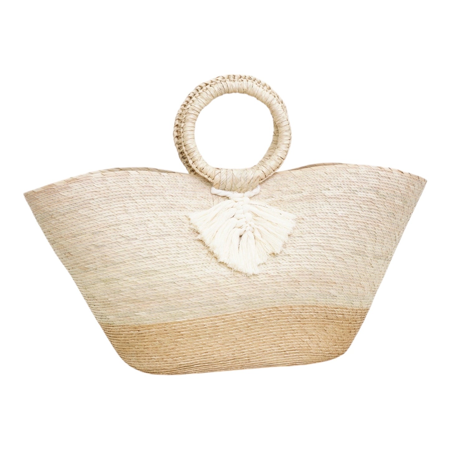 Woven Palm Beach Tote Mexican Tote Bag Handwoven