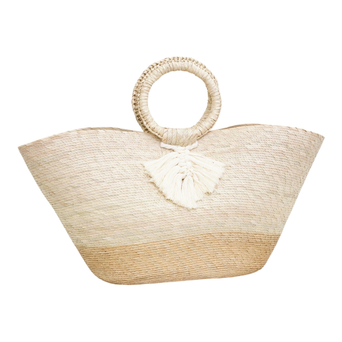 Woven Palm Beach Tote Mexican Tote Bag Handwoven