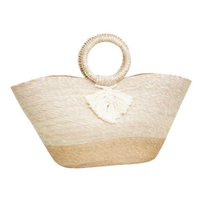 Woven Palm Beach Tote Mexican Tote Bag Handwoven