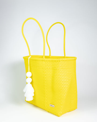 Solid Yellow Playera Tote
