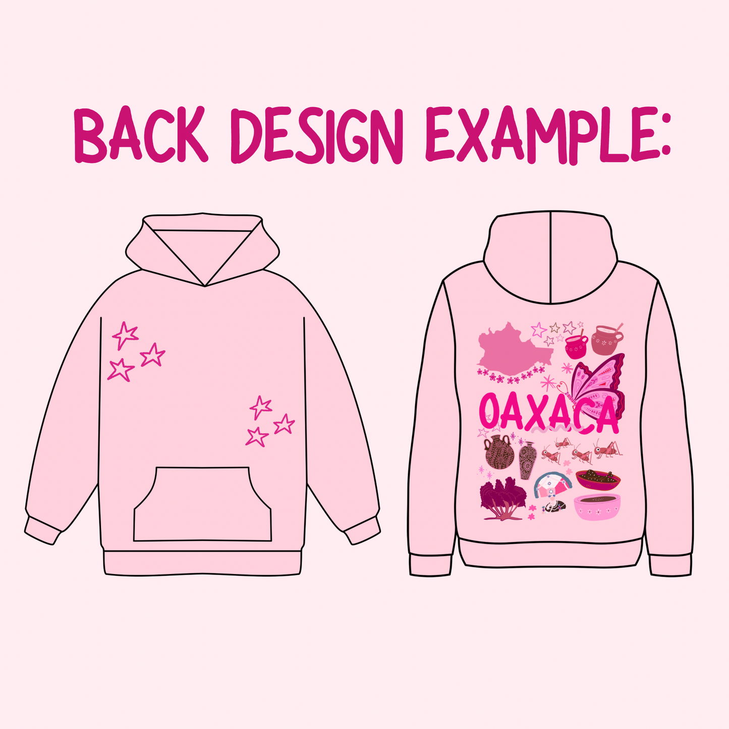 Zacatecas Pink Herencia Sweater