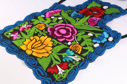 Embroidered Floral Apron 2 Pc Set - Juego Mandil Mama Hija