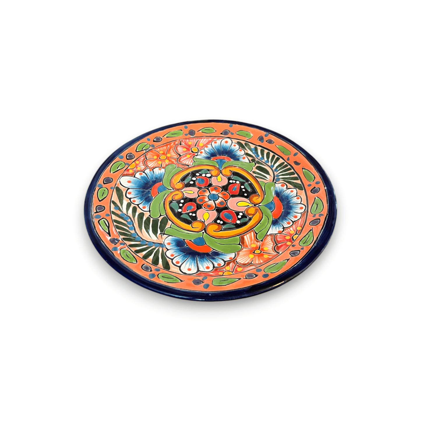 Colorful Talavera Dinnerware Set | 24-Piece Plate Set for 8