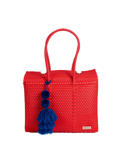 Solid Red Día Handbag