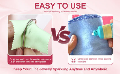 Jewelry Polishing Cloth Sterling Silver Cleaner - Limpiador de Joyeria