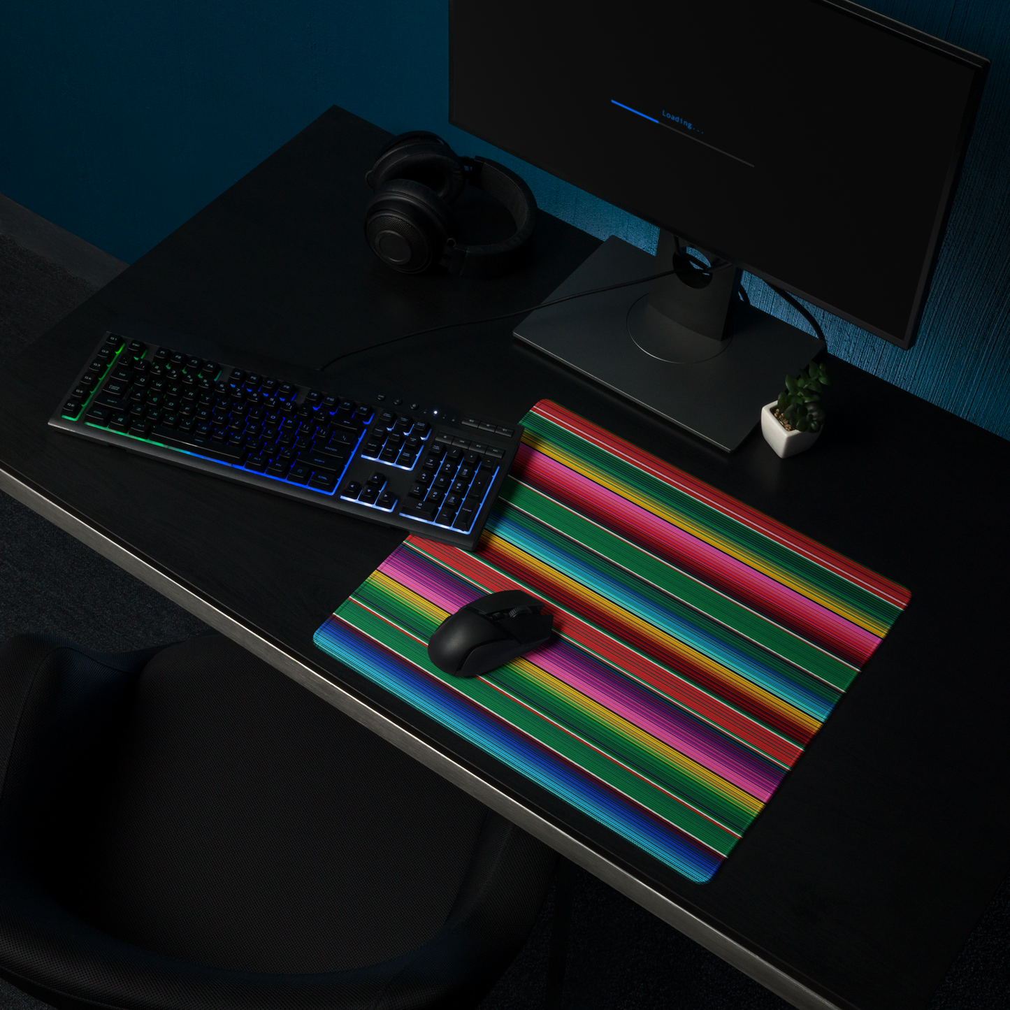 Zarape Desk Mat