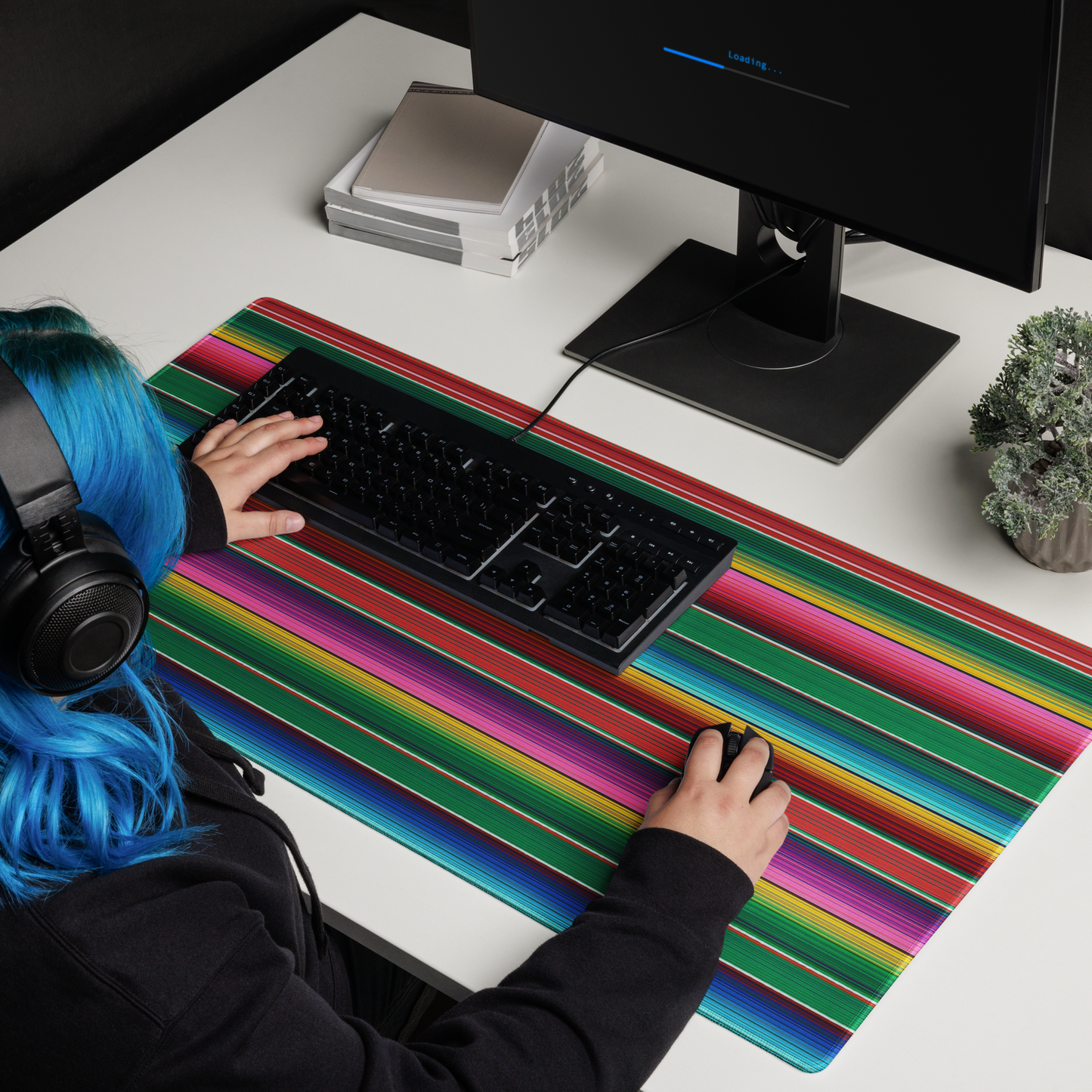 Zarape Desk Mat