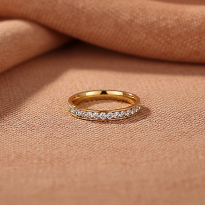 El Imperio Ring Stack Size 8 Gold Plated - Conjunto de Anillos