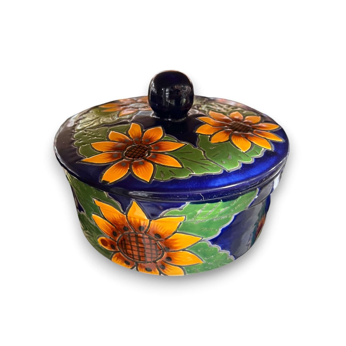 Talavera Tortilla Warmer Sunflower - Tortillero Girasol