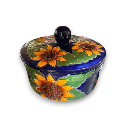 Talavera Tortilla Warmer Sunflower - Tortillero Girasol