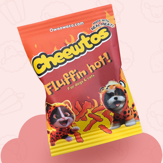 Fluffin Hot Cheewtos! Treats for Dogs And Cats