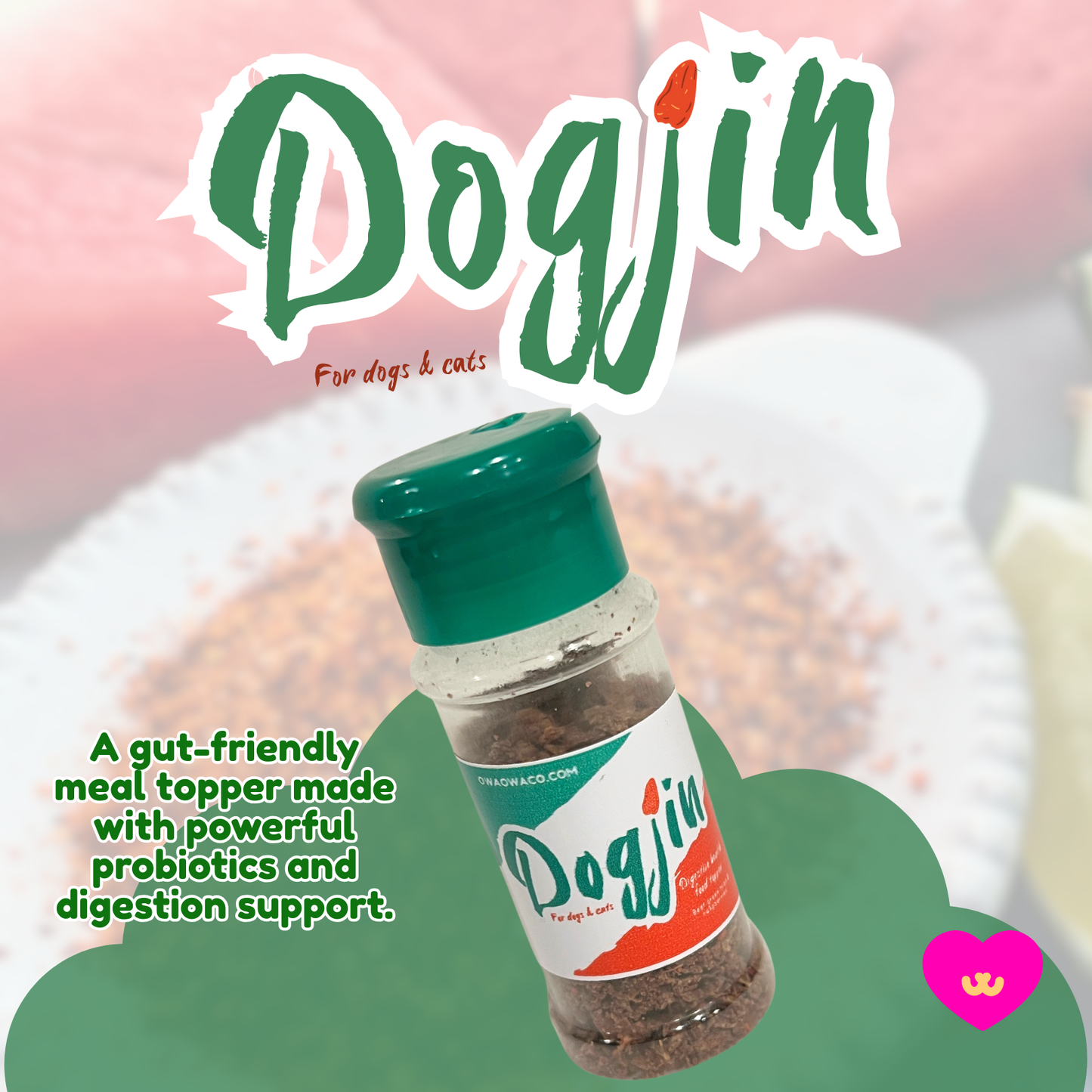 Dogjin Beef Green Tripe Butternut Squash Digestive Treat Inspired by Tajín