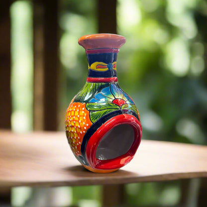 Handmade Talavera Chimney | Vibrant Mexican Ceramic Decor