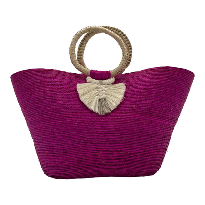 Woven Palm Beach Tote Mexican Tote Bag Handwoven