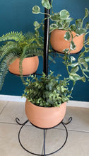 Load image into Gallery viewer, Metal Umbrella 43 Inches Plant Stand With Terracotta Planters
