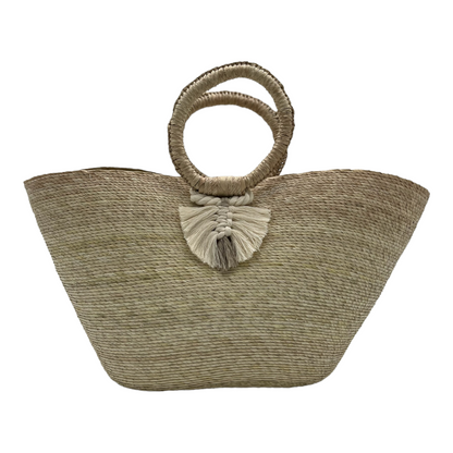 Woven Palm Beach Tote Mexican Tote Bag Handwoven