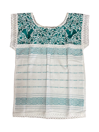 Oaxaca Paloma White Blouse - Blusa Blanca Oaxaca