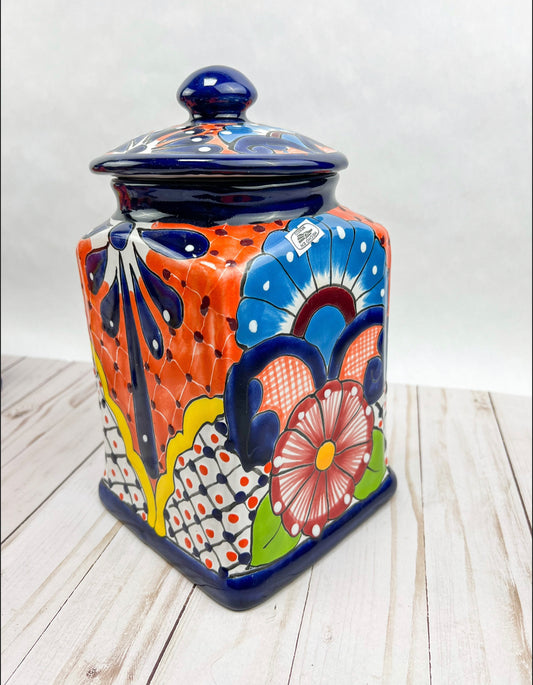 Talavera Large Canister Large Containers Cookie Jar Sugar Rice