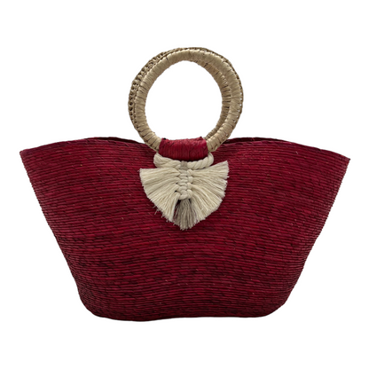 Woven Palm Beach Tote Mexican Tote Bag Handwoven